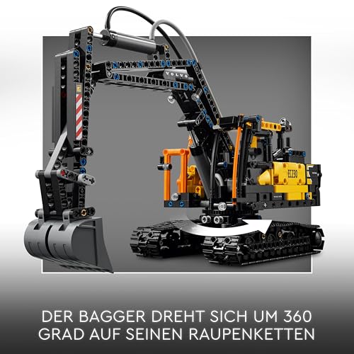 LEGO® Technic – Volvo FMX LKW mit EC230 Electric Raupenbagger - 42175 – Bild 8