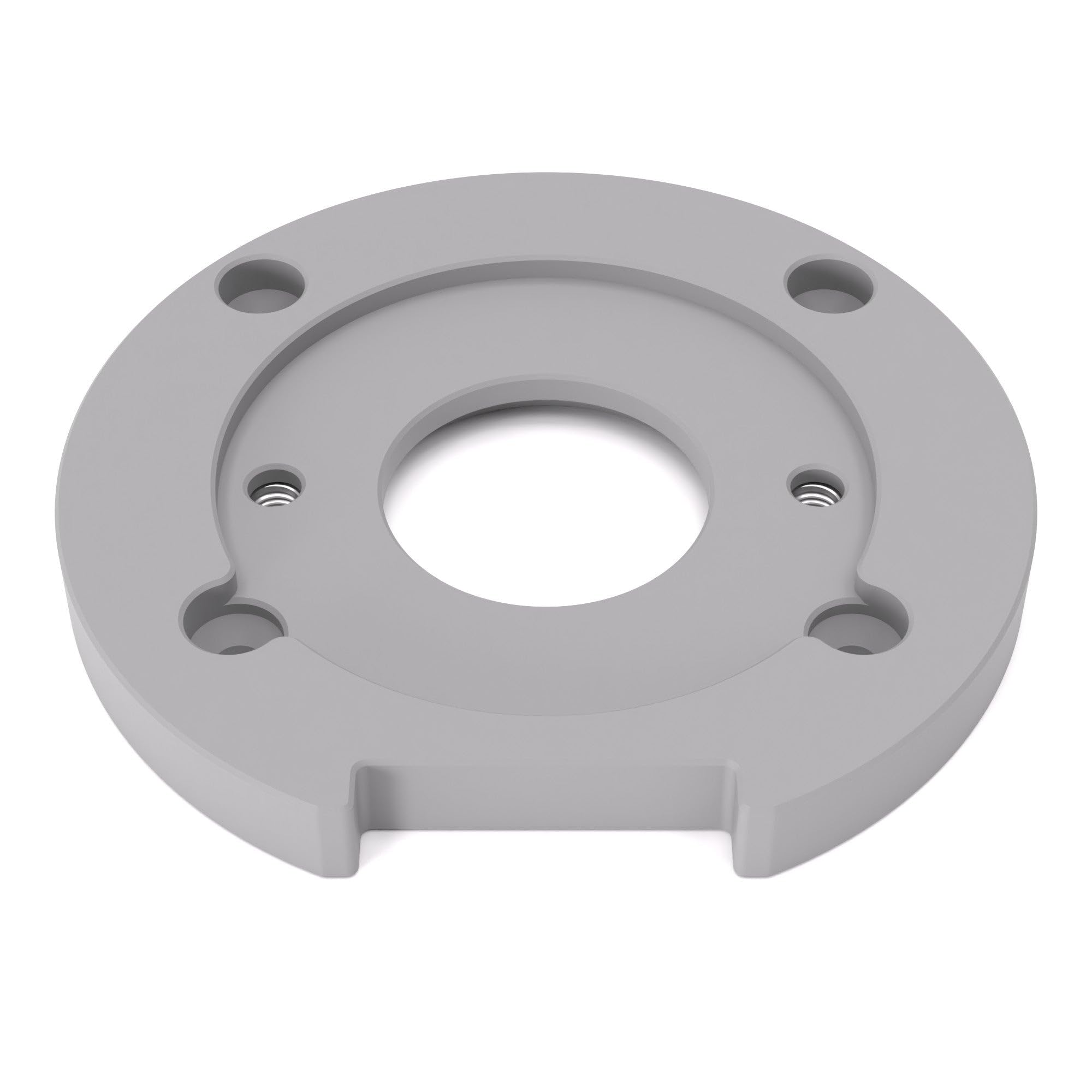 PRIWAS Base Plate/Adapter Plate for Template Guide Bushes Compatible with Makita DRT50 | Subbase Compatible with Makita Trimmers