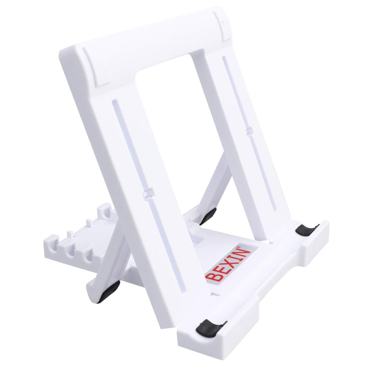 1PC Adjustable Mobile Phone Bracket Folding Desktop Phone Holder Creative Mini Phone Tablet Stand Portable Desktop Phone Storage Rack for Phone Tablet Tutor Machine Use Suitable for 7-11 Inches Screen