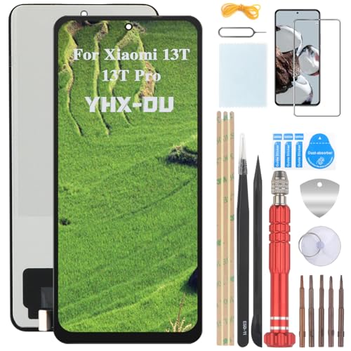 Écran LCD pour Xiaomi 13T / 13T Pro : bloc complet avec outils pour réparer l'affichage