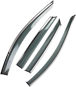 Car Windows Visors Compatible With MG ZS ZST ZS EV VS Astor ZS11 20172023 Sun Rain Eyebrow Viser Awnings Cover Shield Auto AccessoriesClear