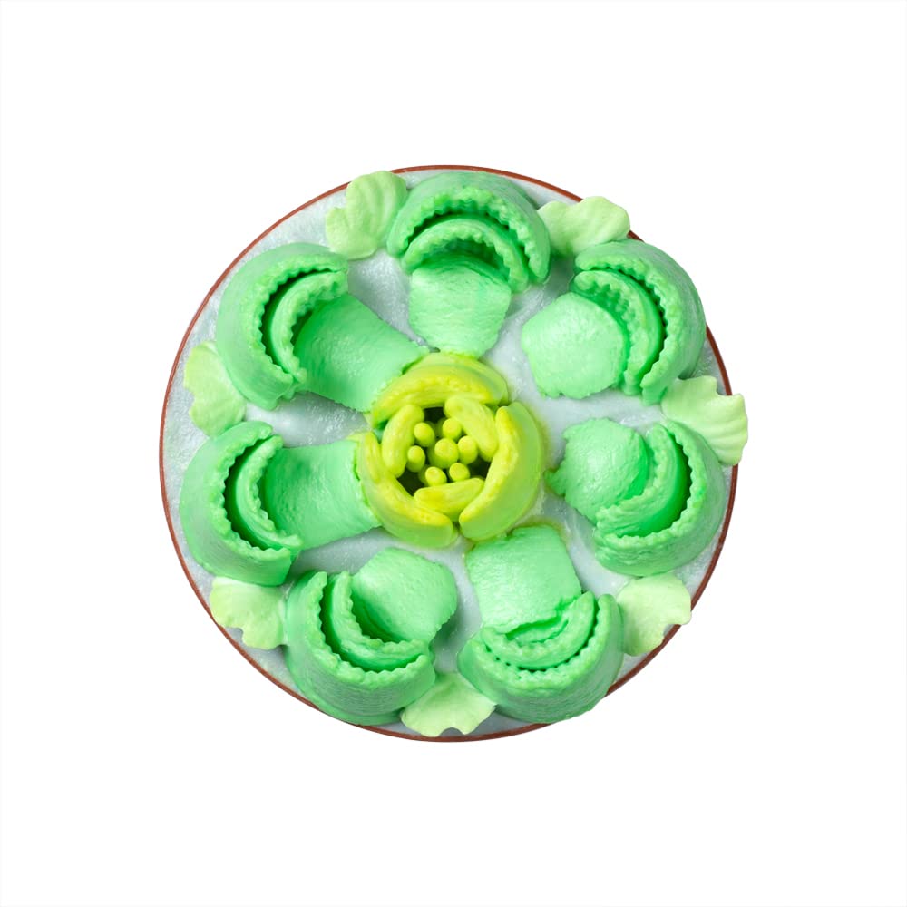 Pastry Tek Russian Piping Tip, 1 Petal Cake Decor Piping Tip - #35, Corrosion-Resistant, Stainless Steel Decorating Tip for Frosting, Dishwasher-Safe, Decorate Cupcakes, Cakes, or Cookies