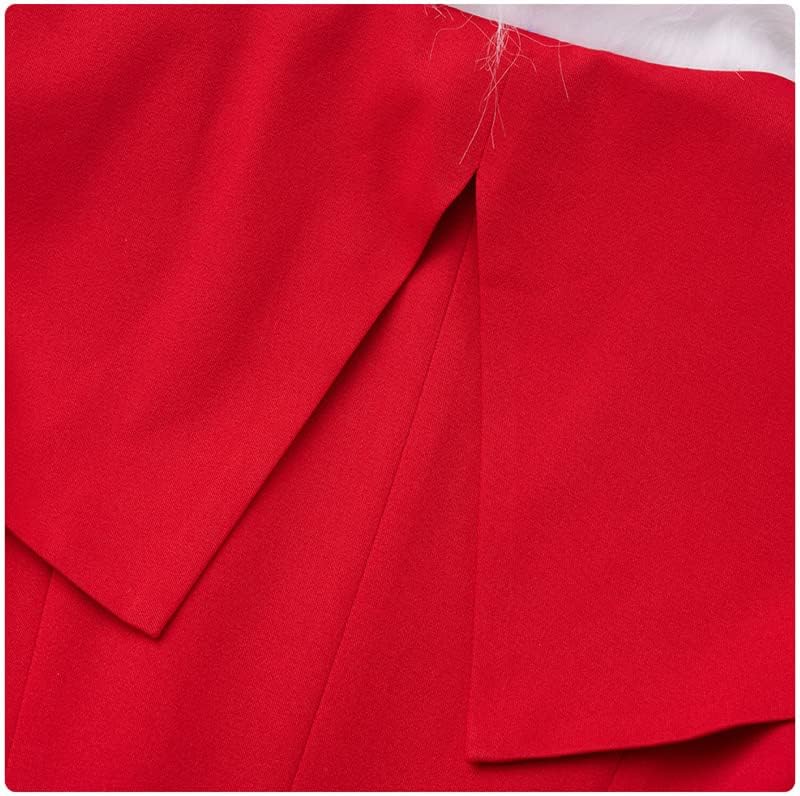 Miniatura 7 de Weixu Disfraz de anime de San Valentín para cosplay, vestido rojo para Halloween, carnaval, fiesta para mujeres y hombres