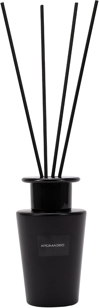 Aroma360 - Déjà Vu Reed Diffuser Set - Luxury Hotel Inspired with Invigorating Bergamot Blends with Romantic Blossoms of Rose and honeyed Orchid - Lasting 4 Month Longevity - 100ML