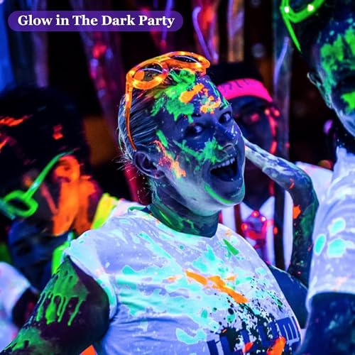 BOSITE Faretto LED UV,2 Pezzi Luce Nera UV IP66