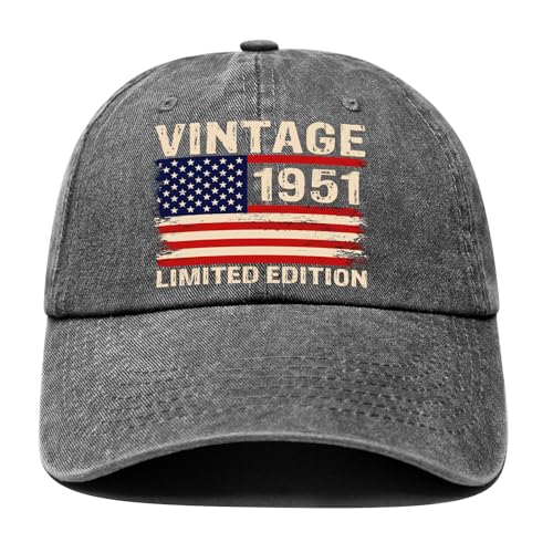 75th Birthday Gifts for Men 1951 Bday Gifts for 75 Year Old Hat Decorations