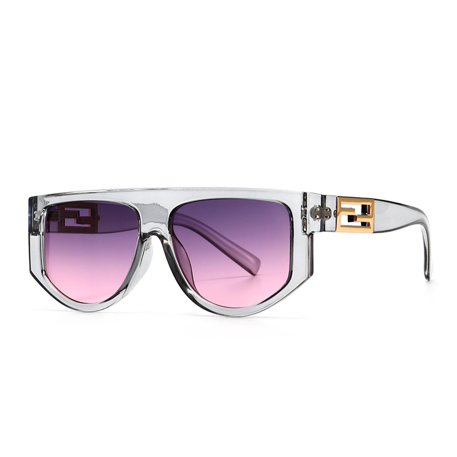 Moda Mężczyźni i Kobiety Nowoczesne Retro Płaskie Okulary Przeciwsłoneczne Styl Uliczny Styl Okulary Przeciwsłoneczne