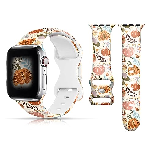 Halloween Christmas Watch Band Compatible for Apple Watch 38mm 40mm 41mm 42mm 44mm 45mm 49mm Halloween iWatch Bands for Women Compatible for Apple Watch Series Ultra 8 7 6 5 4 3 2 1 SE