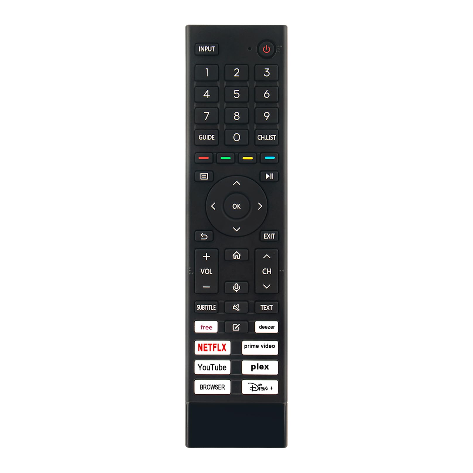 ERF3ZE80 pilot zastępczy głosem -VINABTY-pasuje do Hisense KIWI MEDION Technisat kiwi salling technisat medion tesla smart JVC DYON TV pilot ERF3ZA80 ERF3ZD80 ERF3ZB80 ERF3ZC80 ERF3ZE80