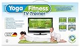 Yoga & Fitness TV Trainer - Interaktive Fitnessmatte mit über 40 Fitnessübungen und 19 Trainingprogrammen