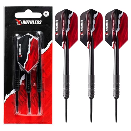 Lot De 12 Fléchettes Professionnelles CyeeLife – 22g, Acier, Tiges Alu, 24 Ailettes, Aiguiseur Inclus