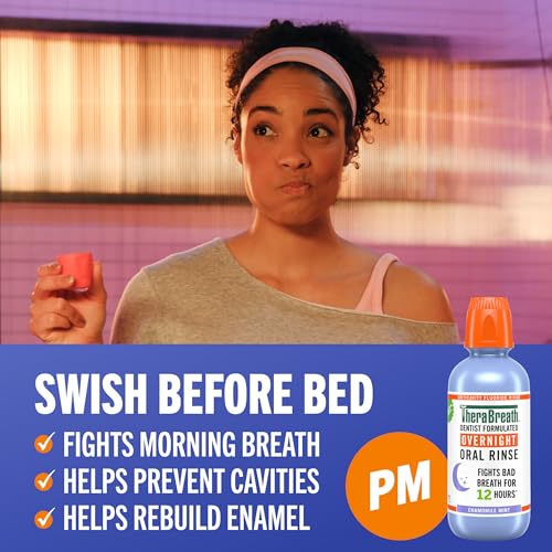 TheraBreath AM + PM Mouthwash Bundle, 16 fl oz, 2-Pack - image 4