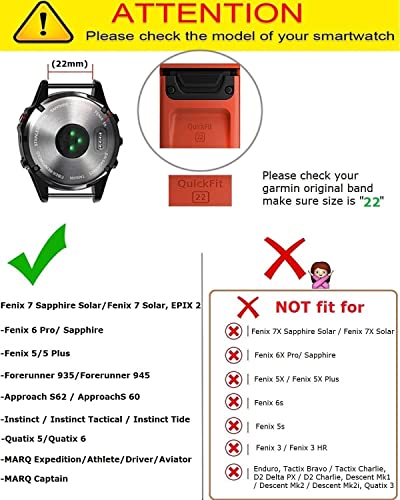 Correa elástica de nylon para Garmin Fenix 7/6/5 22mm miniatura 2