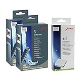 Jura 71794 + 61848 Kombi-Pack, Claris Filterpatrone Smart (2 x 3er-Pack) + 3er Entkalkungstabletten