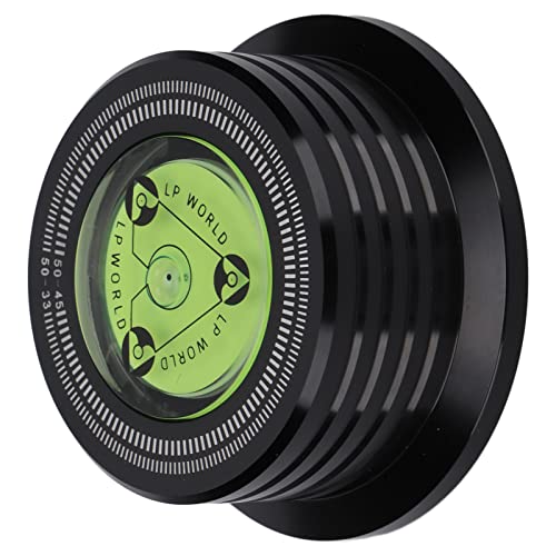 Stabilisateur de Disque Vinyle Stabilisateur de Poids D’enregistrement Portable Pince à Disque pour Platine Vinyle en Aluminium avec Nivellement à Bulle pour Tourne-disque LP 50 Hz(le noir) - Les Beatles, Paul McCartney, John Lennon, RIngo Starr, George Harrison Stabilisateur de Disque Vinyle Stabilisateur de Poids D'enregistrement Portable Pince à Disque pour Platine Vinyle en Aluminium avec Nivellement à Bulle pour Tourne-disque LP 50 Hz(le noir) – Image 6