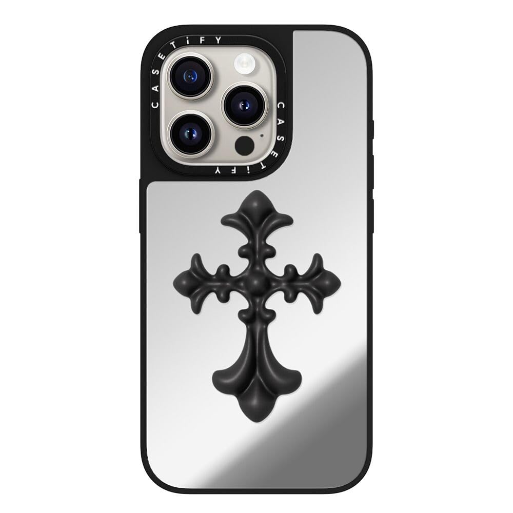 CASETiFY Cross Heritage ケース マットブラック Amazon.co.jp: CASETiFY インパクト iPhone 12 ケース [薄型軽量/耐