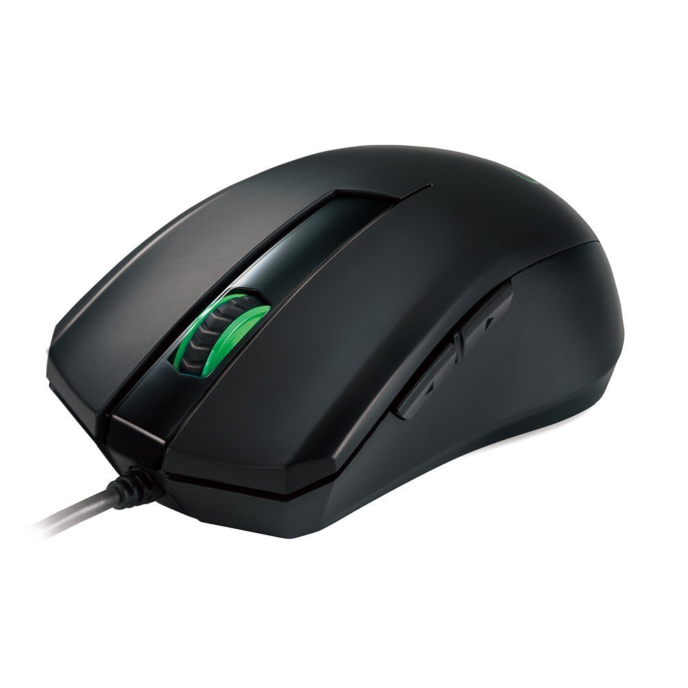 RosewillErgonomic Computer Laptop Gaming Mouse, 5 Levels up to 4000 DPI w/ Advanced Optical Sensor, 7 LED Backlit Colors - RGM-400