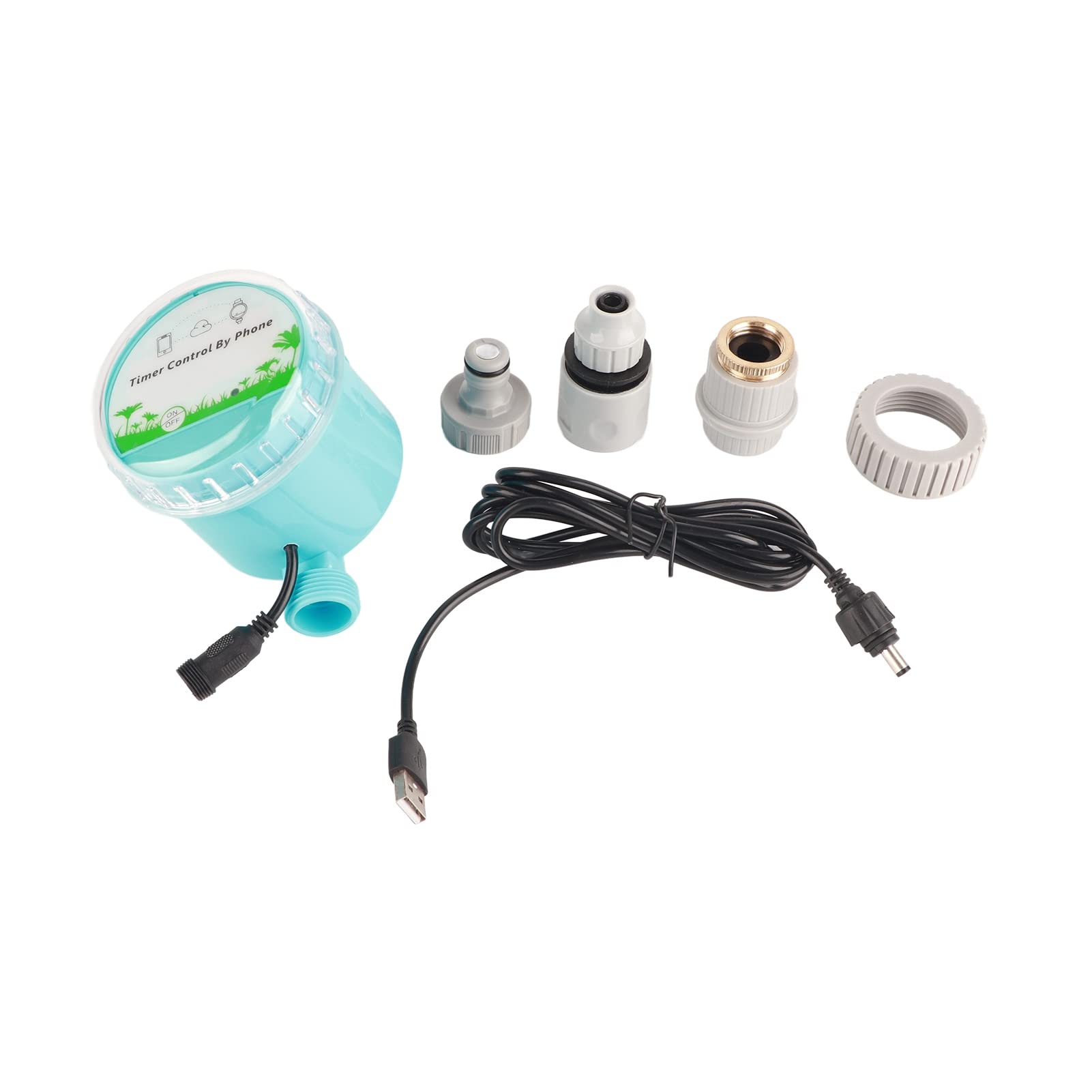 Temporizador de riego inteligente por, Control remoto, controlador de riego para césped y jardín, cuidado automático de plantas