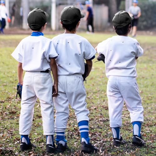 Image of Shyyween Kids Baseball Caps Youth Adjustable Plain Baseball Hats Cotton Blank Hats Bulk for Girls Boys Sport Team