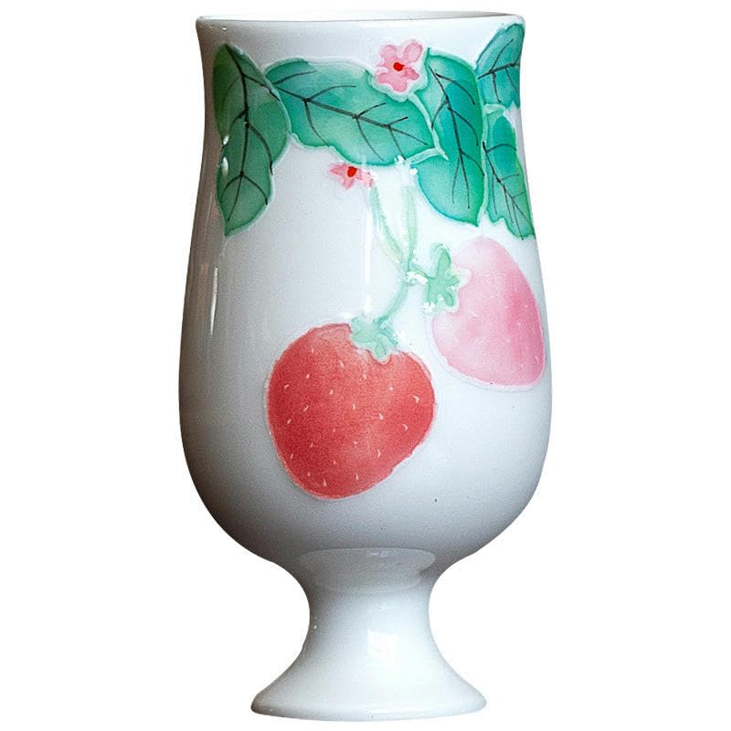 Zestaw do herbaty Chiński zestaw do herbaty, 45 ml 3,5 * 7, cm Malowane ręcznie ceramiczne filiżanki do herbaty Ceramiczny kielich wina Filiżanki Kung Fu dla dorosłych Prezenty