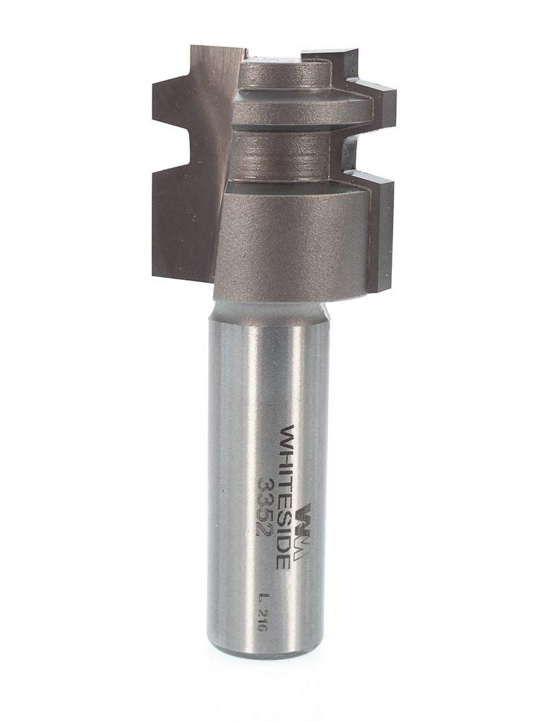 Broca de unión de pegamento Whiteside 3352 para fresadora de madera de 5 cm y juntas de cajón