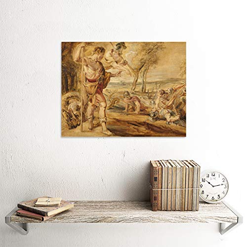 Peter Paul Rubens Cadmus Sowing Dragons Teeth Unframed Wall Art Print Poster Home Decor Premium - Image 2