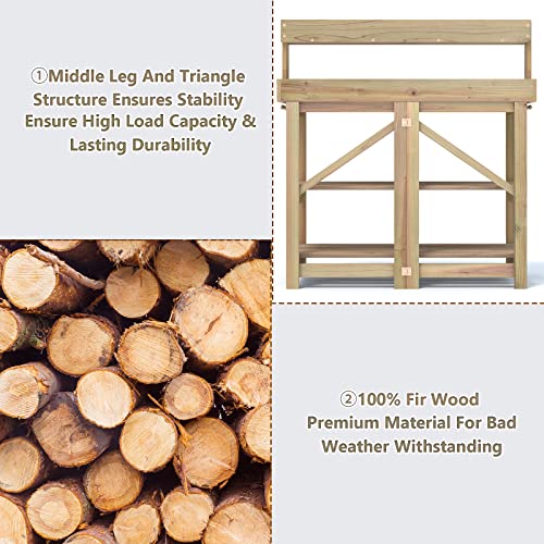 Giantexgardenpottingbenchgalvanizedsteeltop6hooks2tierstorageshelveswoodworkstationforindooroutdoorgardeningplantinggaragetoolspottedplantworktable415x195x48 Urban Country Home Decor Giantex garden potting bench galvanized steel top 6 hooks 2 tier storage shelves wood workstation for indoor outdoor gardening planting garage tools potted plant worktable 415x195x48 urban country home decor