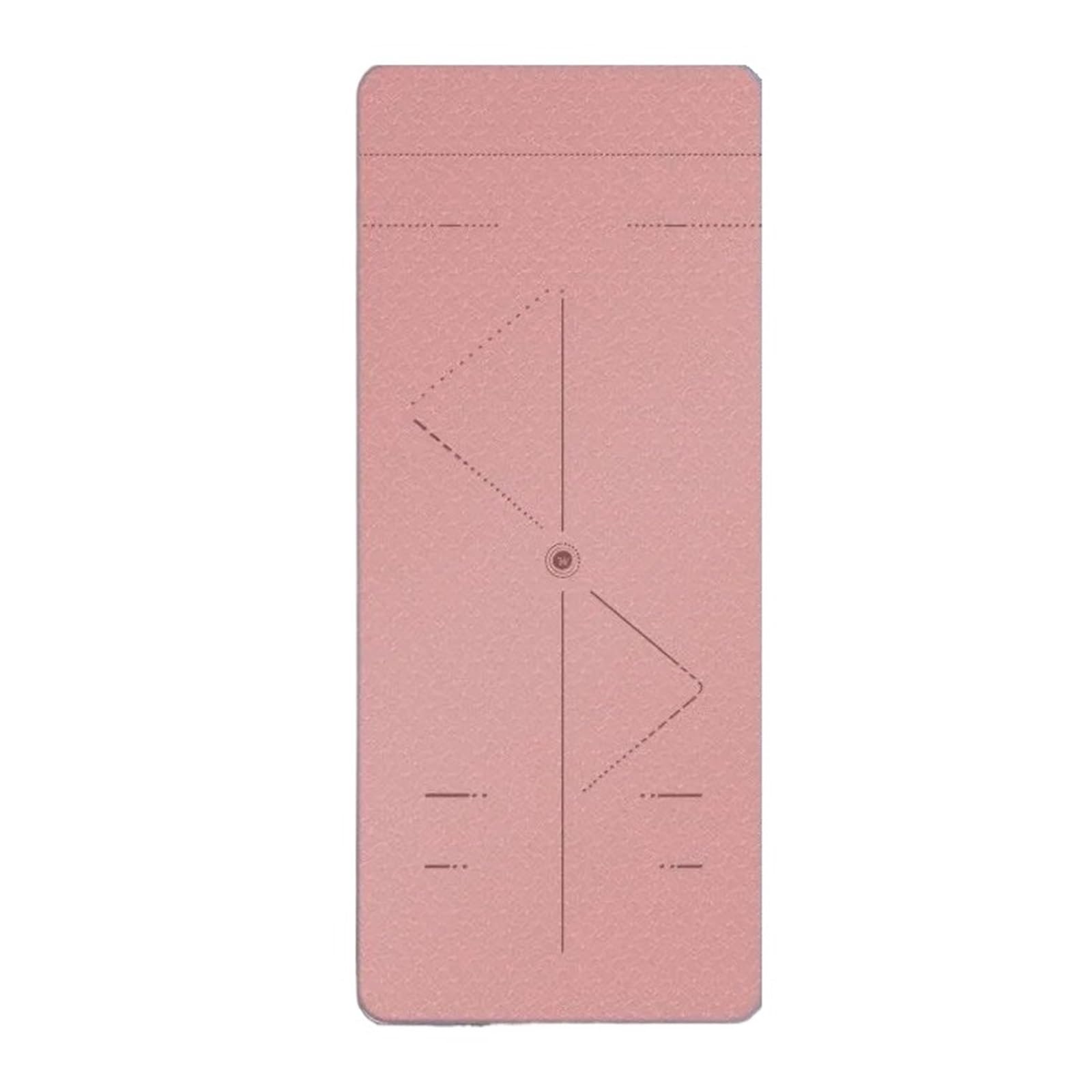 máquina de Pilates Estera Yoga Antideslizante esteras Fitness para Pilates respetuosas para el Medio Ambiente, Estera para Ejercicio antidesgarro Pilates para