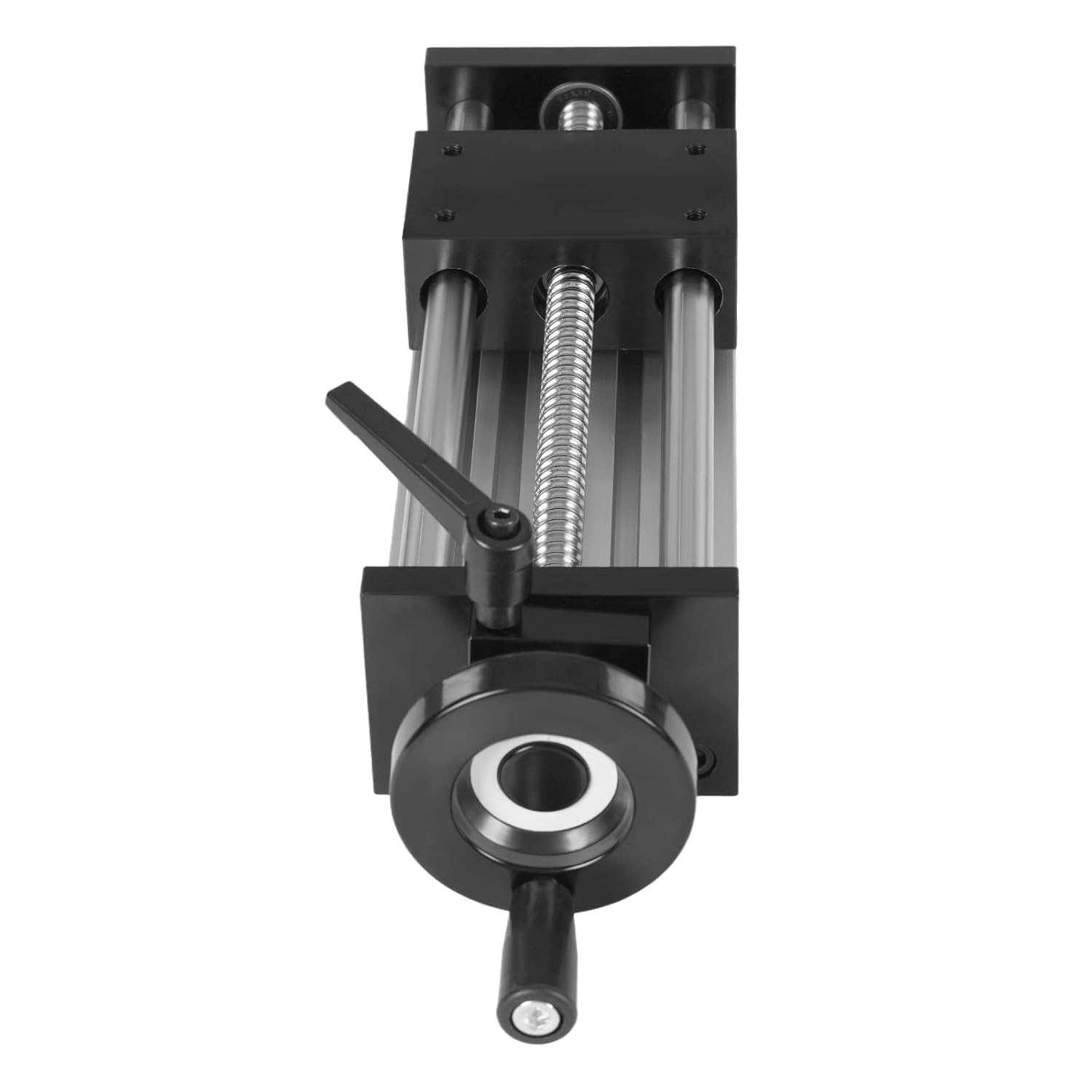 Tavola Scorrevole Manuale, Guida Lineare Corsa 200 mm, Piattaforma di Guida con Doppio Asse Ottico, Volantino, Fase Lineare Della Vite a Sfera per Automazione non Standard, Fresatrice CNC