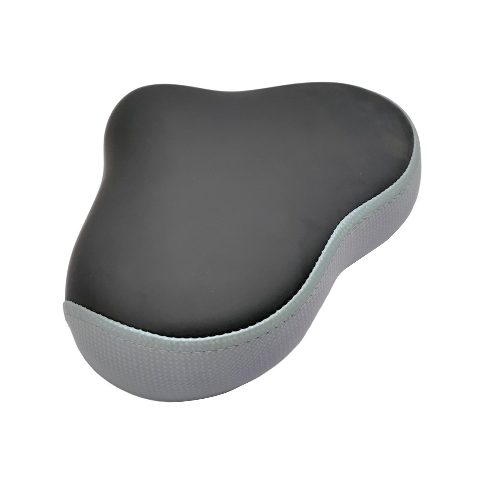 harayaa Wide Bike Saddle, Comfort Exercise Bike Seat padding, Soft Foam Padded cycle Saddle, Universal Replacement for Men & Women, additional Support, 23cm x 32cm Black