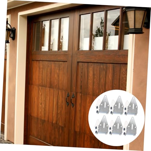 Charnières fer robustes pour réparer une porte de garage - 4
