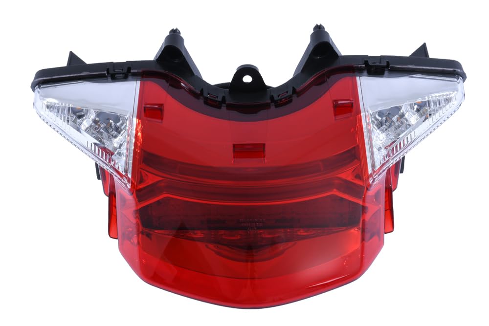 AVDB-moto Feu Arrière/Stop LED compatible avec HONDA PCX 125/150 2015-2017 + Clignotants Intégrés (Rouge)