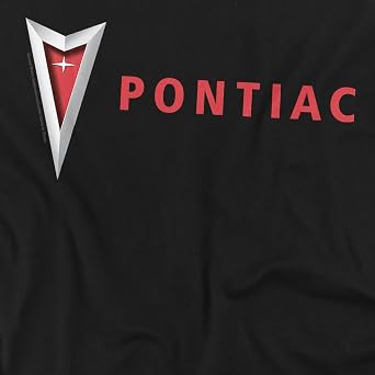 Popfunk Pontiac Logo General Motors T Shirt Black