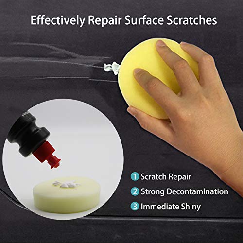 KNFC Car Scratch Remover-Magic Scratch Remover for Cars-Paint Scratch Removal-Easily Repair Paint Scratches-Polish & Paint Restorer- Water Spots,Glass Stain Removal for Vehicle