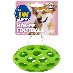 JW Pets Hol-ee Football kleiner Gummiball
