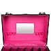 SHANY Color Matters - Makeup Travel Case Nail Accessories Organizer and Makeup Train Case - Makeup Storage Box - Black