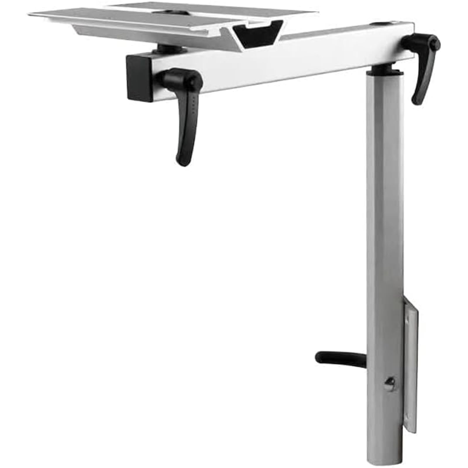 SICWEDIM Removable RV Table Leg, 360 Degree Rotation RV Table Mount, Adjustable Height Aluminum Alloy Table Bracket for Yachts, Motorhome