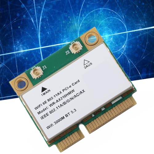 Tarjeta de red inalámbrica 5G triple banda Gigabit con interfaz PCIe para laptop, reemplazo miniatura 3
