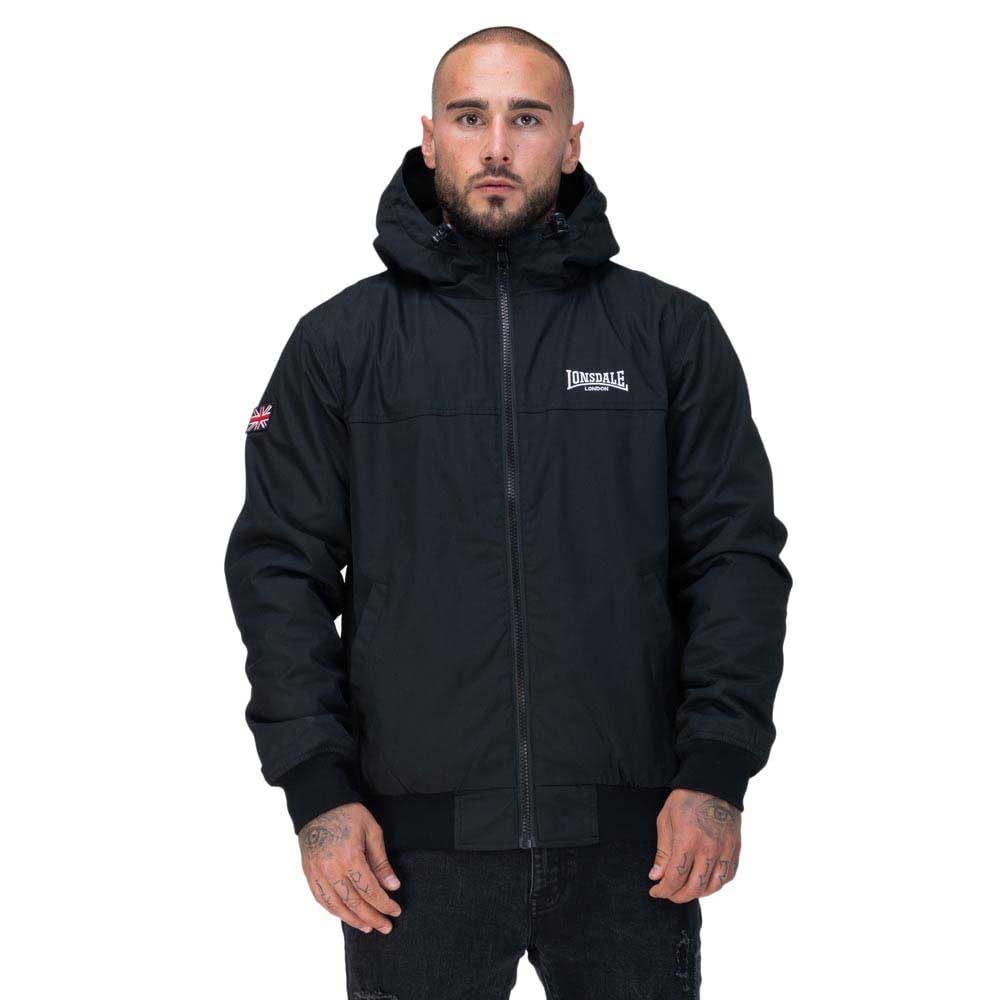 Lonsdale London DUNSTER Männer Übergangsjacke schwarz Streetwear
