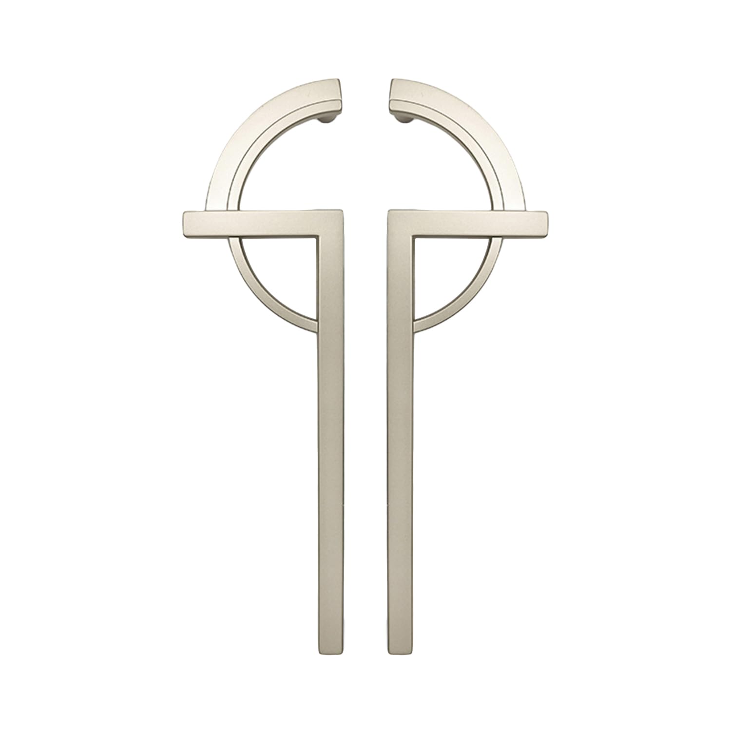 Gold Cabinet Pulls - Modern Zinc Alloy Handles -10 Gold Cabinet Pulls - Modern Zinc Alloy Handles -10