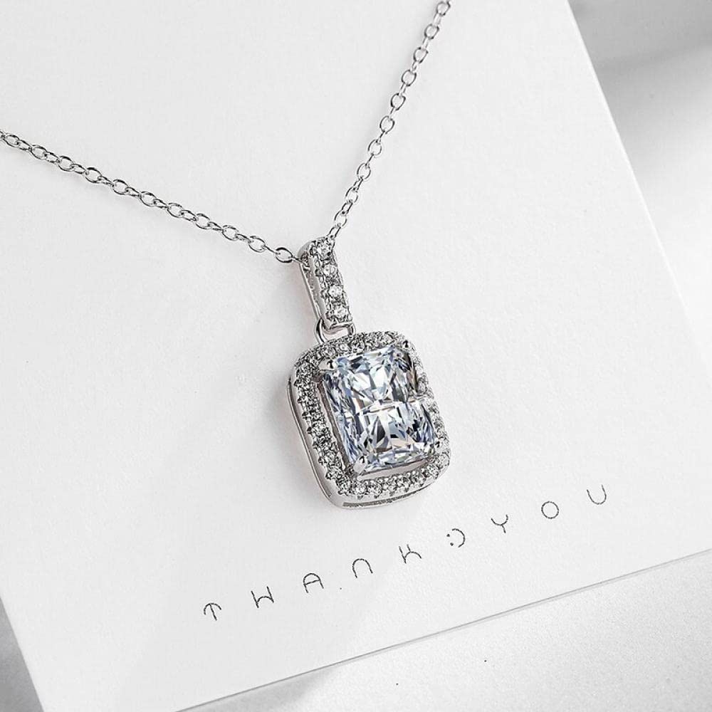 collar, Collar fino de ley for mujer plata S925 con circonita