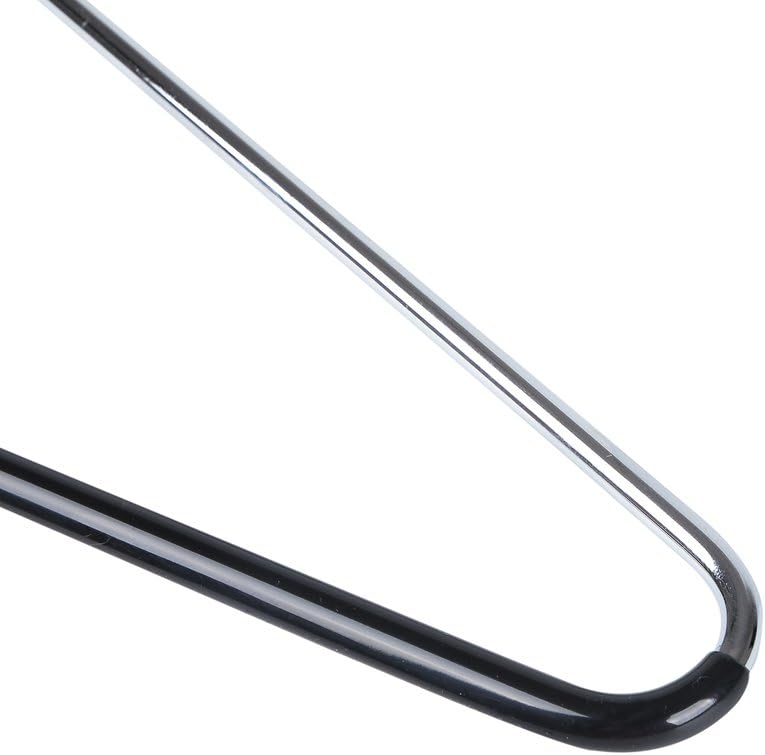 Free Shipping Offer 30 Quality Heavy Duty Metal Coat Hangers with Black Rubber Coating for Non Slip Pants (30) Best Deal 30 Quality Heavy Duty Metal Coat Hangers with Black Rubber Coating for Non Slip Pants (30)