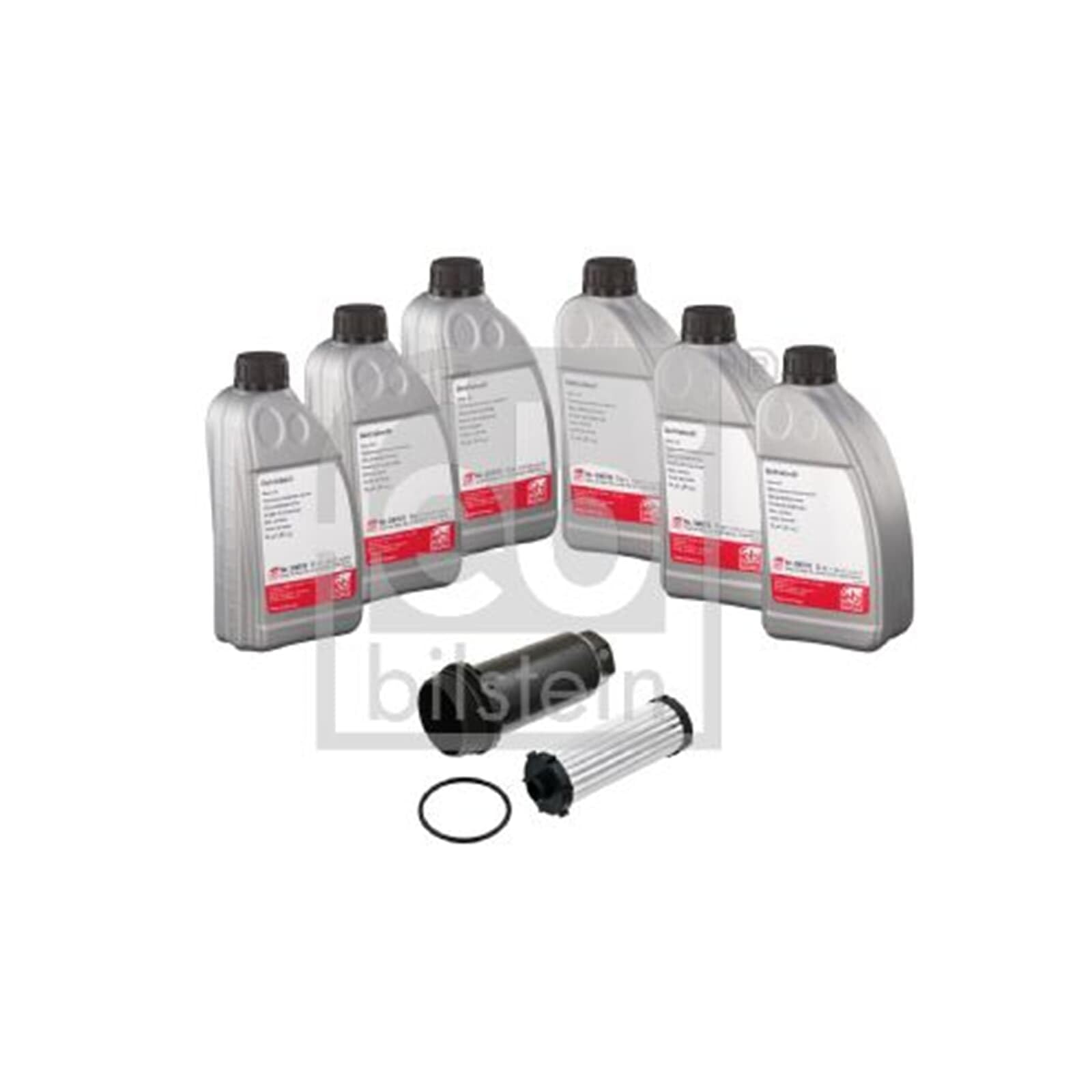 febi bilstein 176877 Getriebeölwechselsatz, 6 l | Kompatibel mit: FORD C-MAX, C-MAX II, C-MAX II Van, FOCUS II, FOCUS II Kasten/Kombi, FOCUS II Stufenheck, FOCUS II Turnier