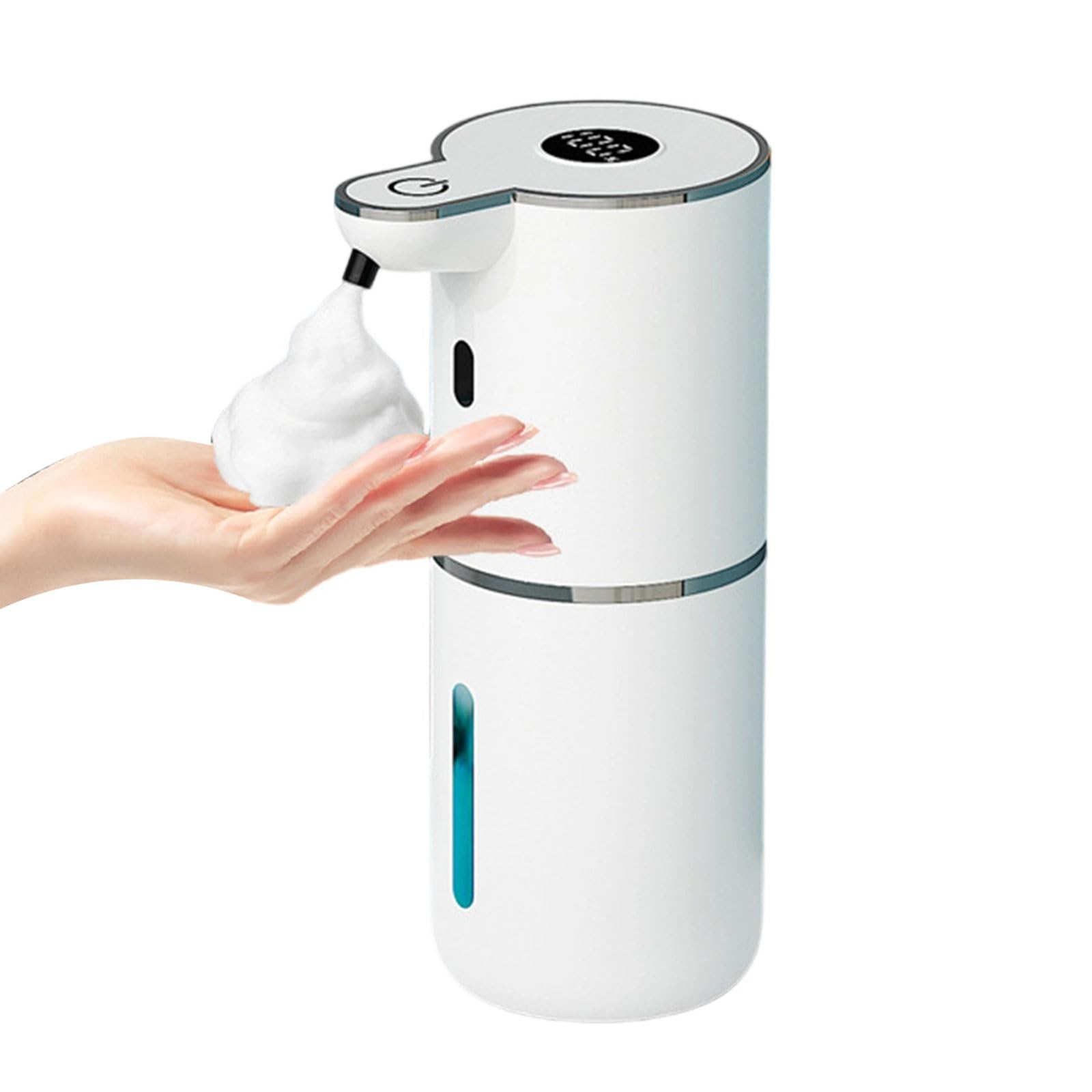 Bathroom Automatic Soap Dispenser Countertop 380ml Soap Dispenser Induction Foam Hand Washer Durable Induction Foam Hand Washer Modern Bathroom Accessories