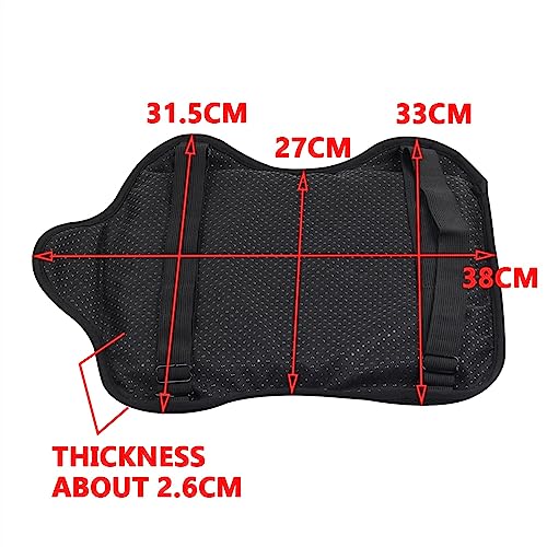 Couverture de coussin de siège gel moto pour voyage en Multistrada 950 - 6