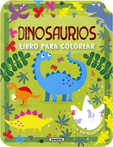 Dinosaurios (Colores y pegatinas)