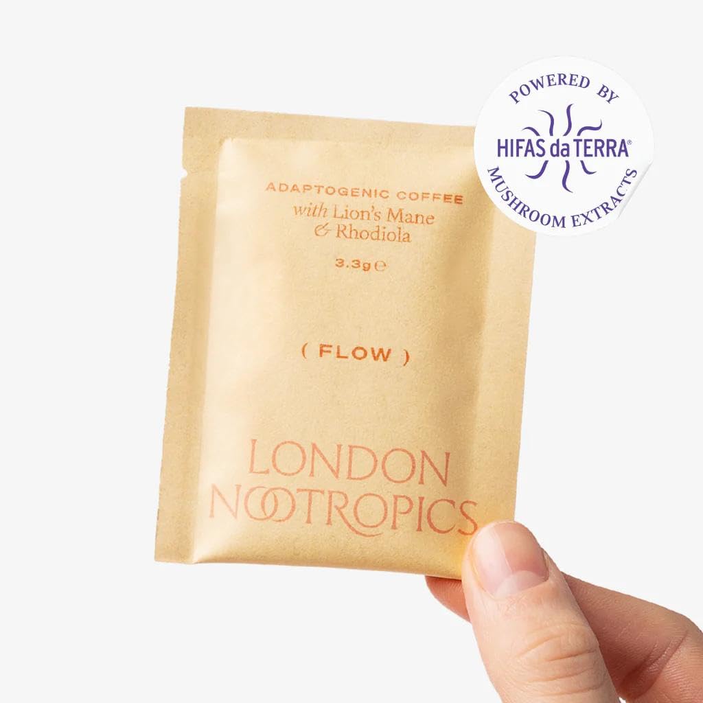 London Nootropics Flow, Zen & Mojo pudełko prezentacyjne, 60 saszetek na proszek 3,3 g
