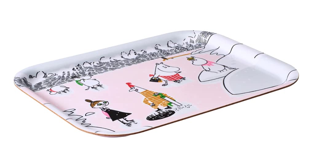 Amazon｜アラビア ムーミン トレー 27x20cm ウインターワンダー トレイ