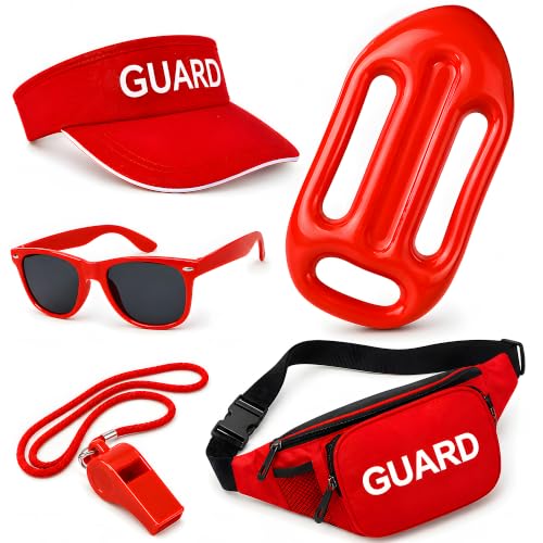 Matiniy 3 Pcs Guard Costume Set Include Guard Hat Sunglasses for Men Women Party Dress Up(Visor)