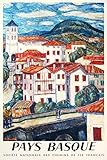 SANS CADRE PostersAndCo ™ Pays Basque Rkpa-Poster/Reproduction HQ 40x60cm d\'une Affiche Vintage/Ancienne